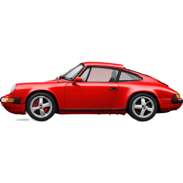 Red porsche  emoji