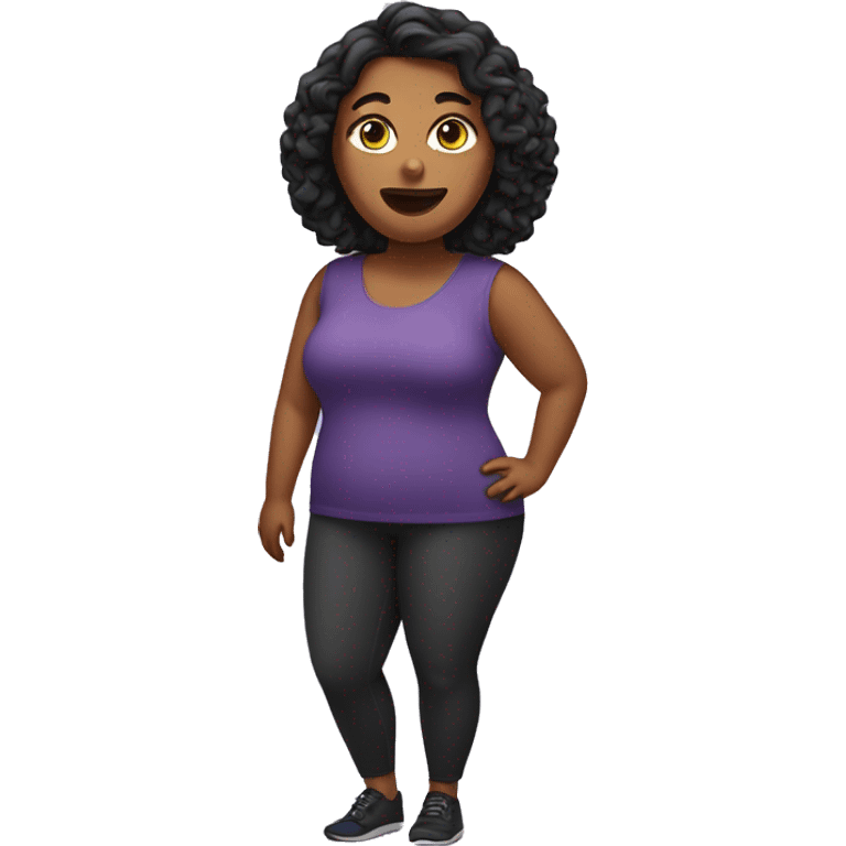 Plus sized woman  emoji