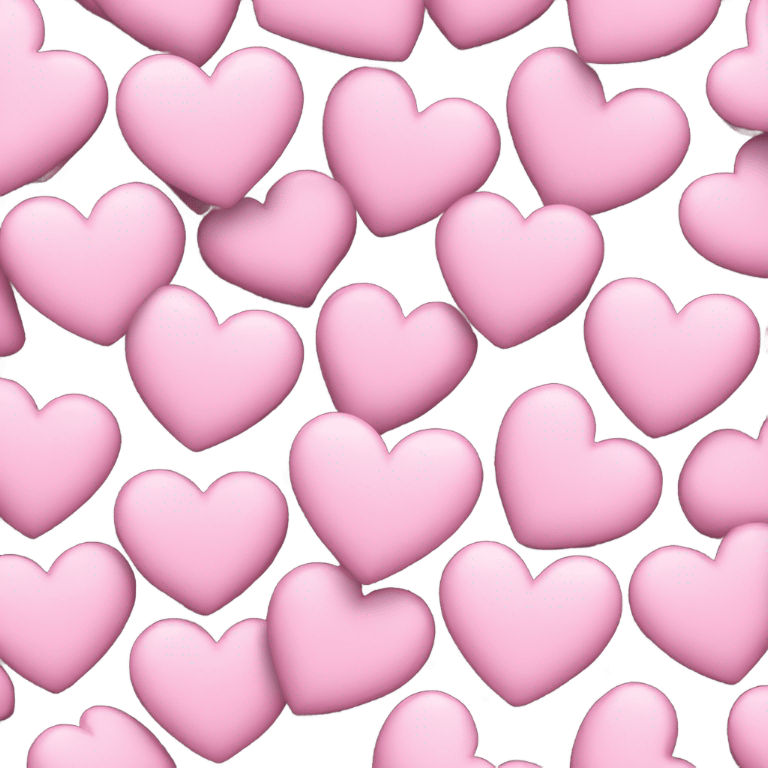 Light pink heart emoji  emoji