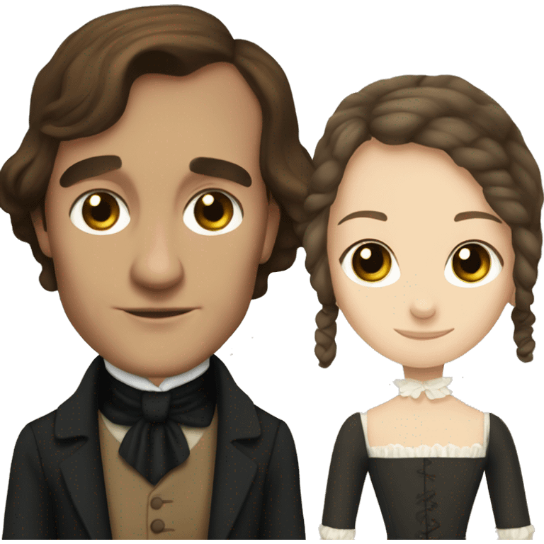 Jane Eyre and mr Rochester emoji