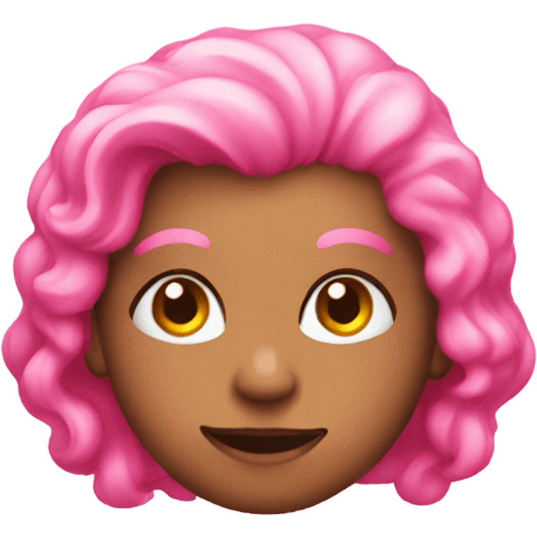 Pink valentines emoji