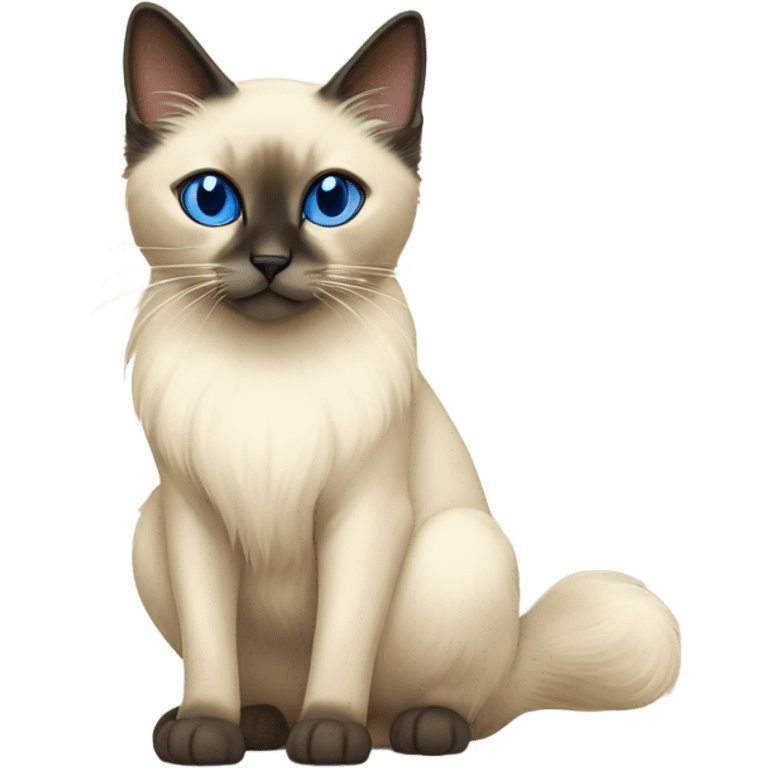 Balinese cat  emoji