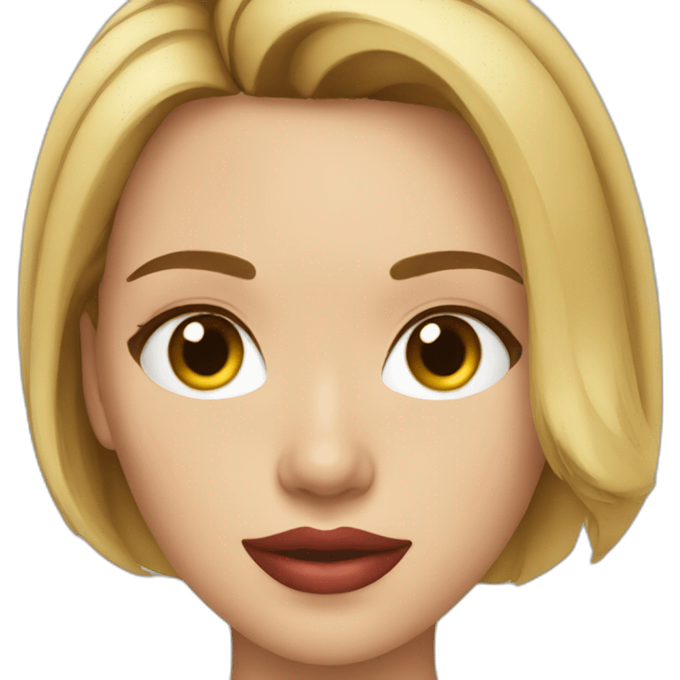 Scarlett Johansson emoji