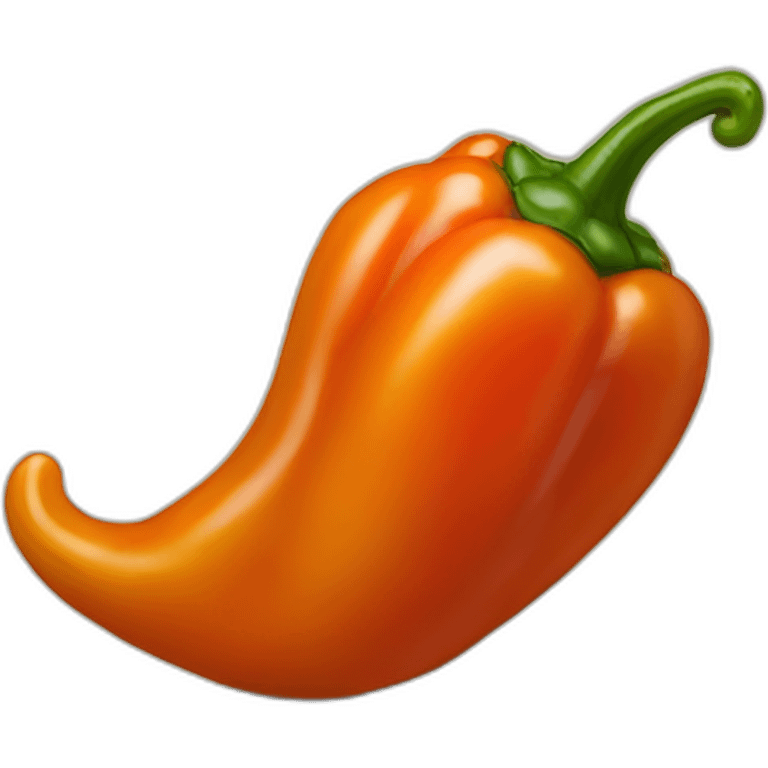 Habanero pepper emoji