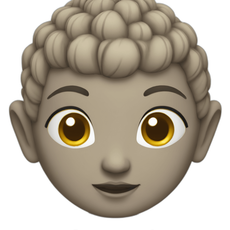 cute buddha emoji