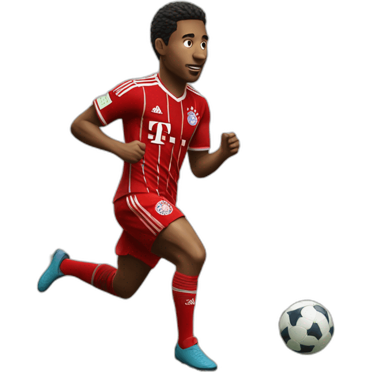 bayern münchen player running emoji