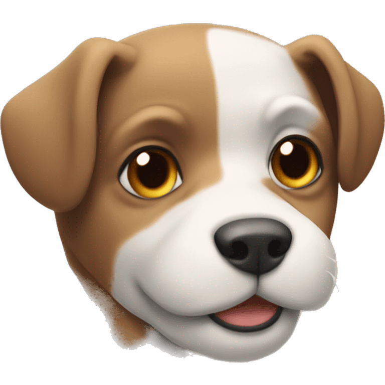 Câlin chien emoji