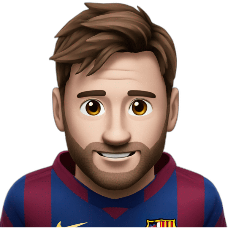 Freddy Fazbear with Leo Messi emoji