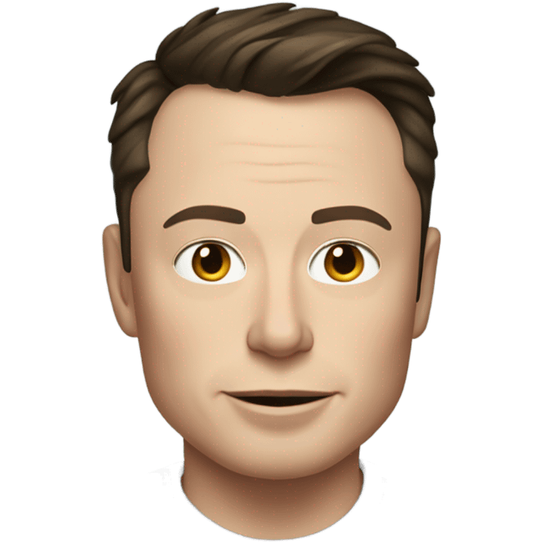 Elon Musk emoji