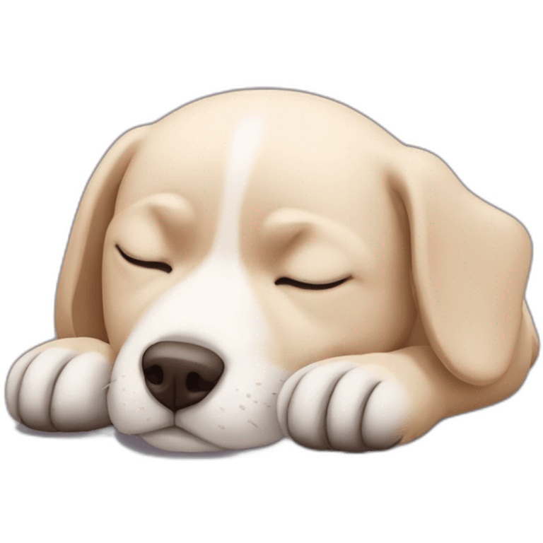 Chien qui dort emoji