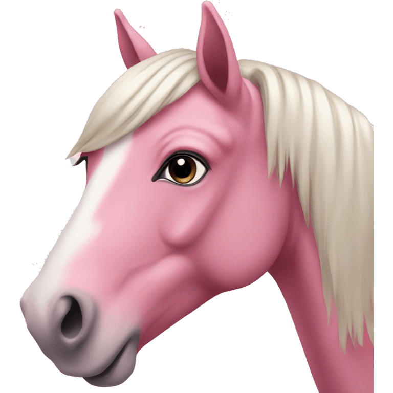 pink horse  emoji