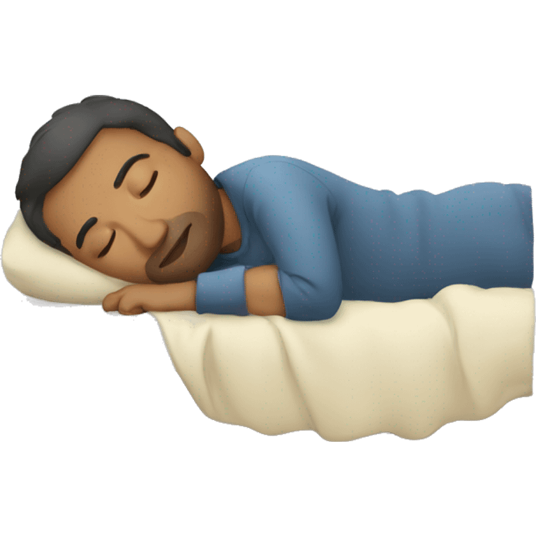 man sleeping emoji