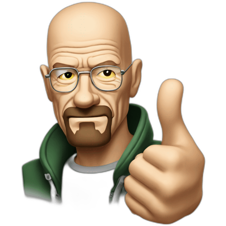 walter white thumbs up emoji