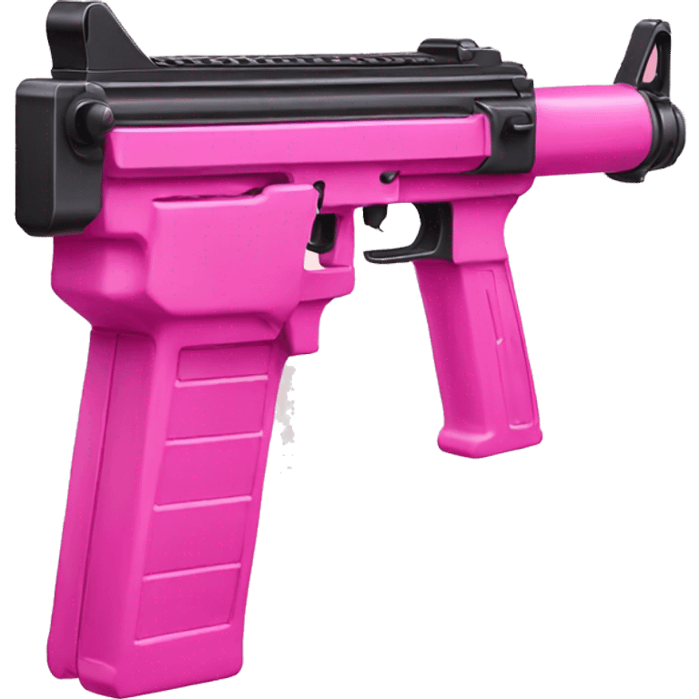 pink machine gun emoji