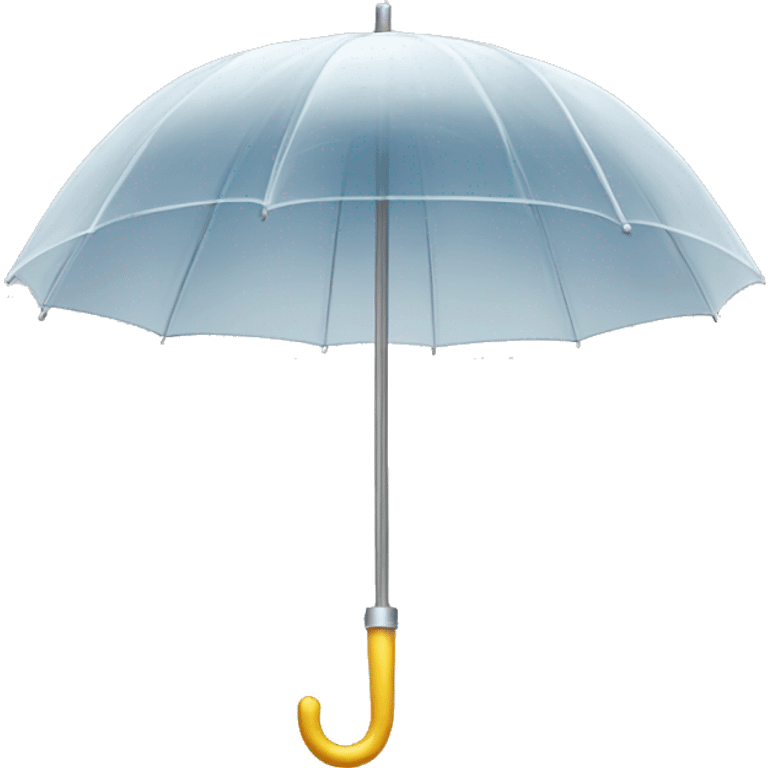 Opened Transparent umbrella  emoji