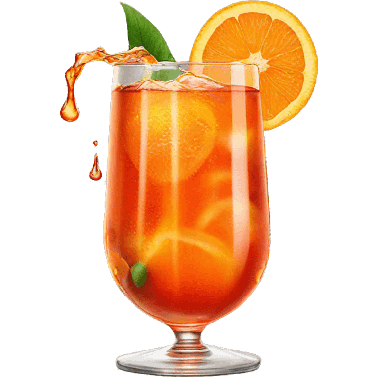 aperol Spritz looking juicy and dripping over the top emoji