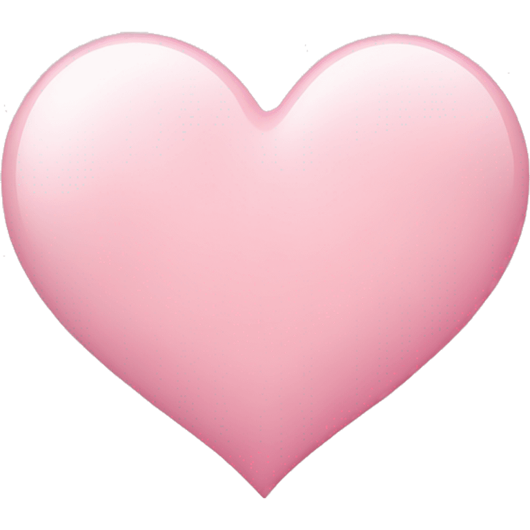 light pink heart emoji