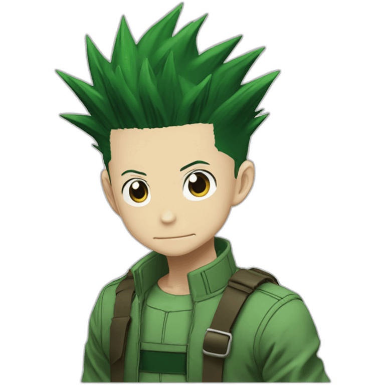 Gon de hunter x hunter emoji