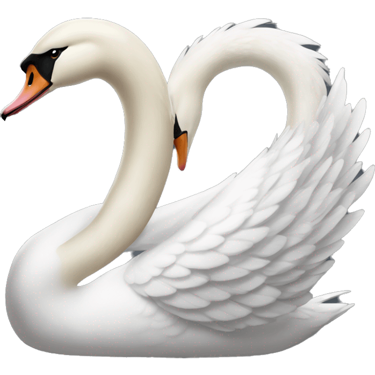 the white swan

 emoji