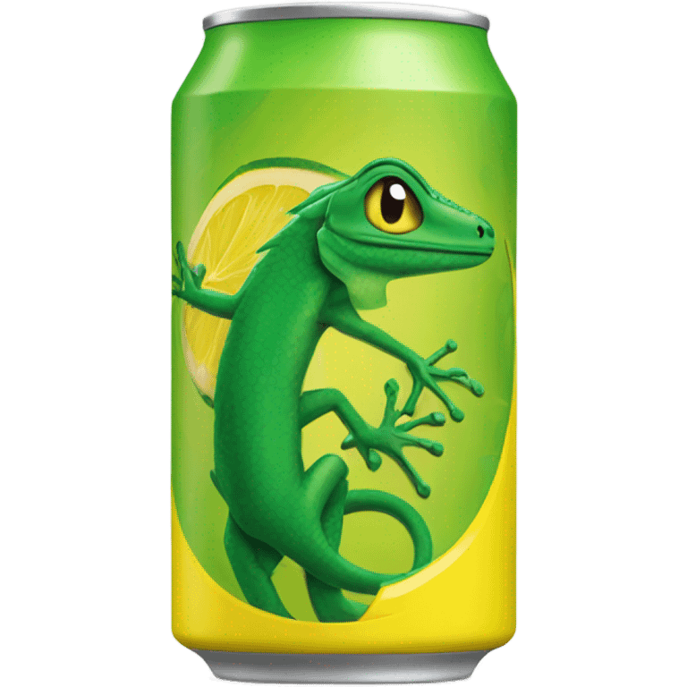 Lemon lizard Energy Drink  emoji