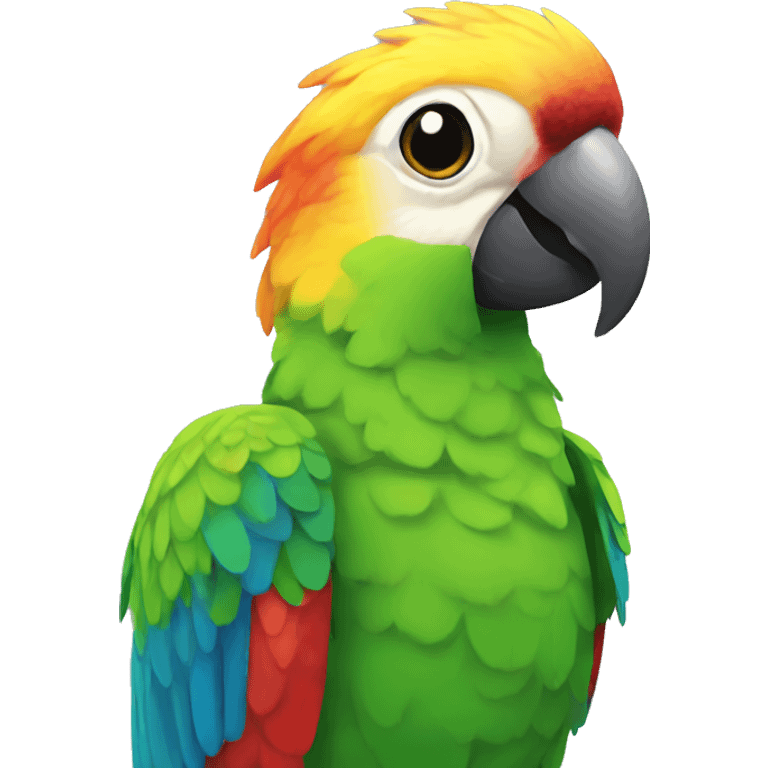 GTA style parrot  emoji