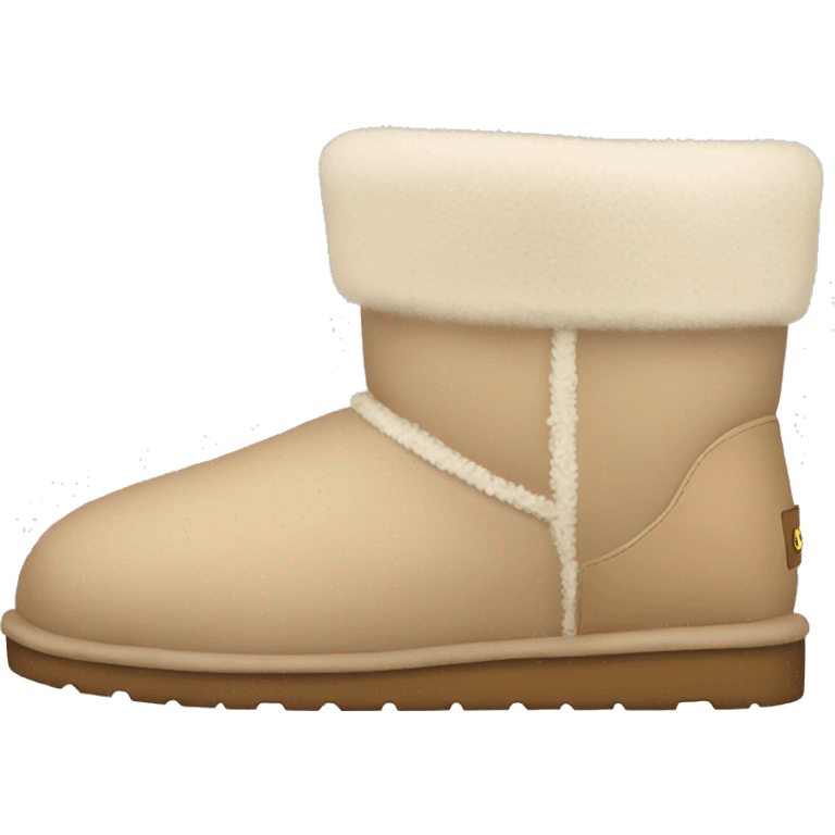 beige uggs emoji