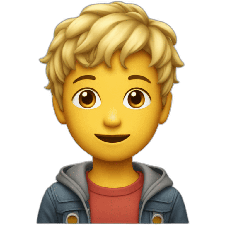 enfant qui rigole emoji