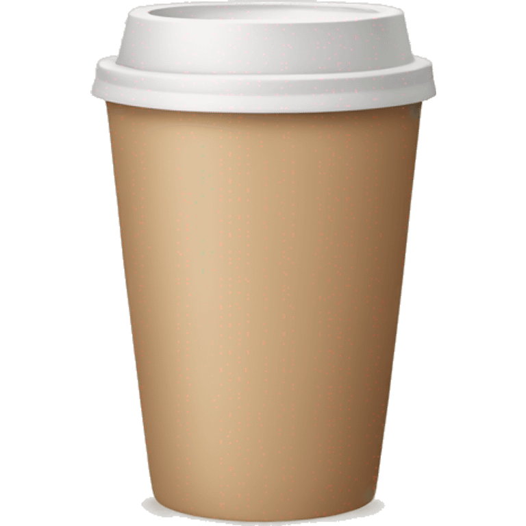 beige coffee cup emoji