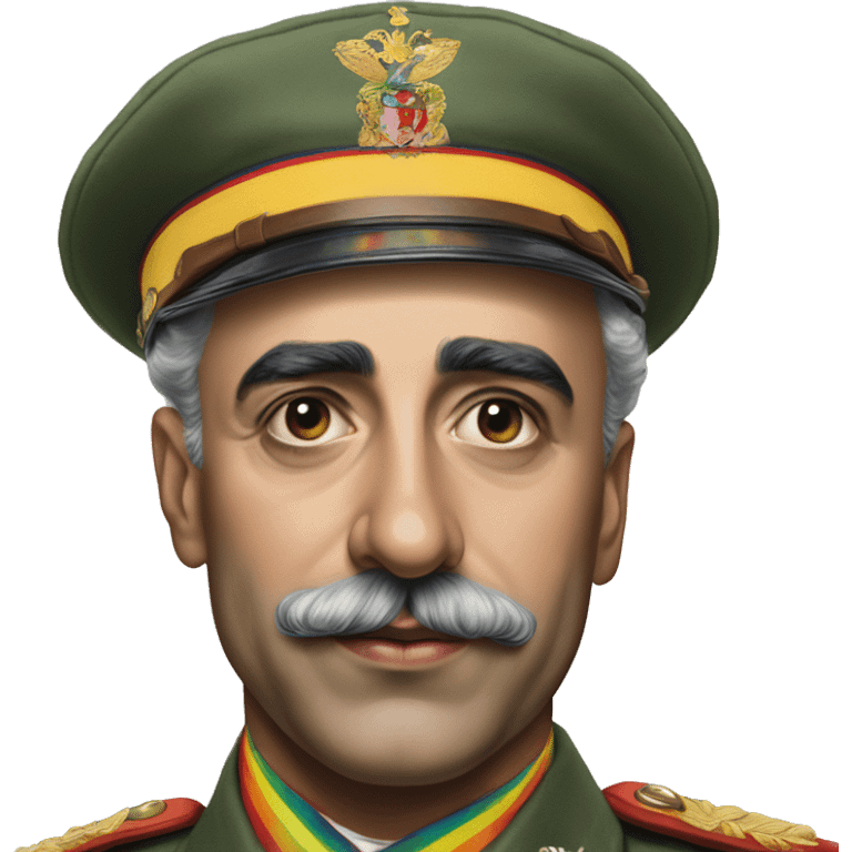 Hyperrealist francisco franco lgtbi rainbow emoji