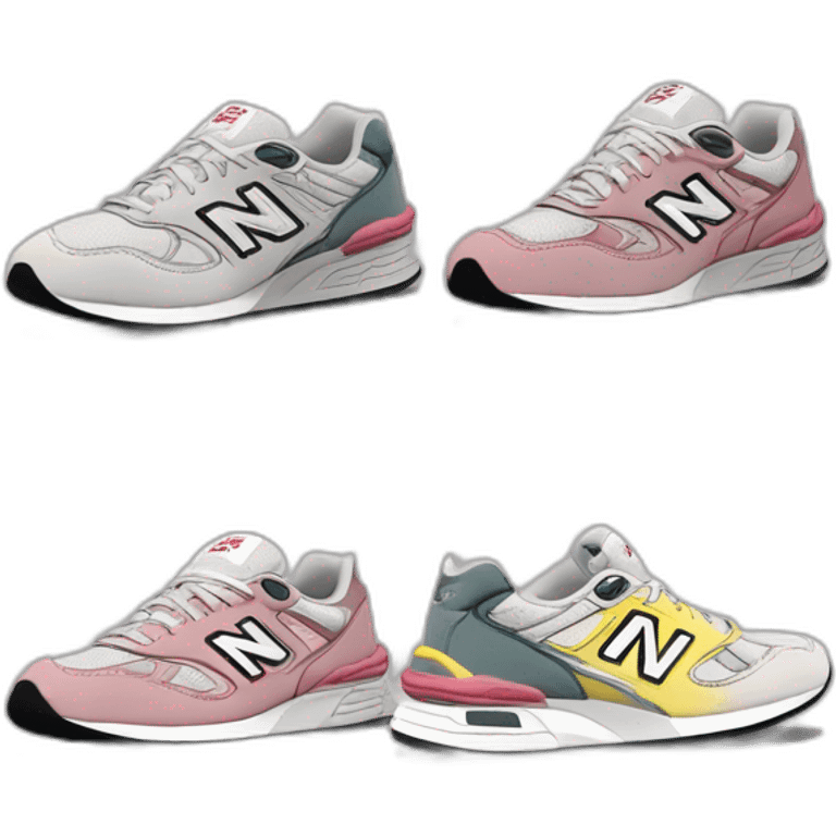 new balance 990v4 emoji