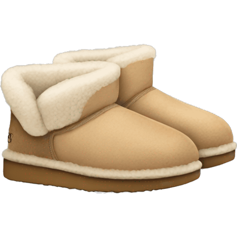 ugg slippers emoji