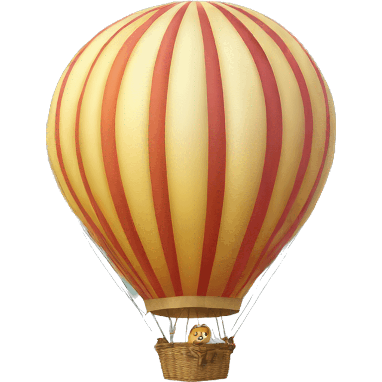 hot air balloon emoji