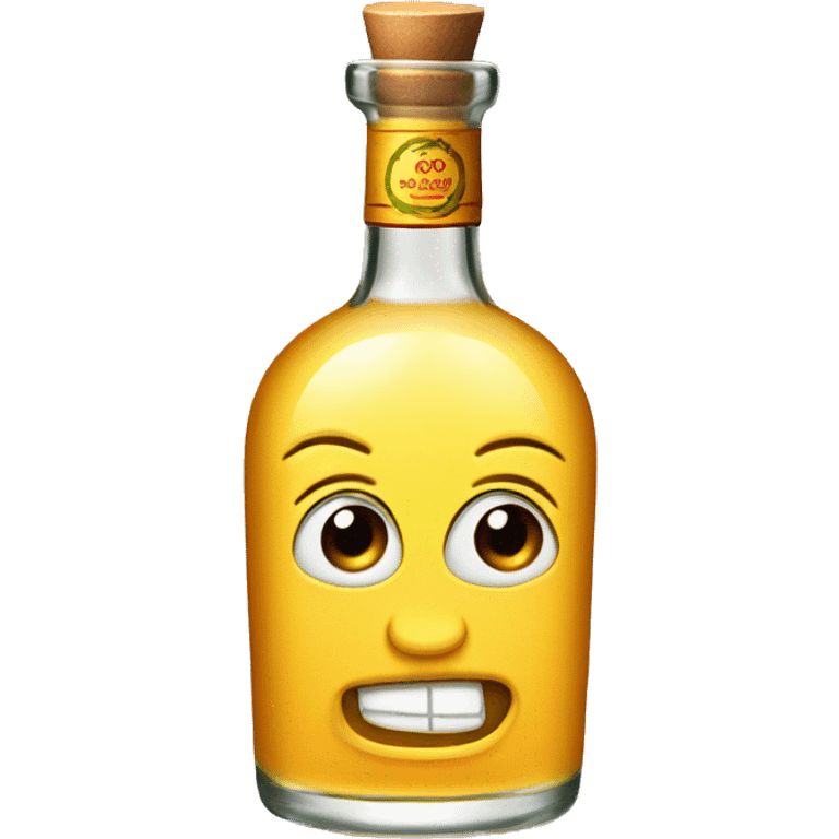 Tequila bottle emoji