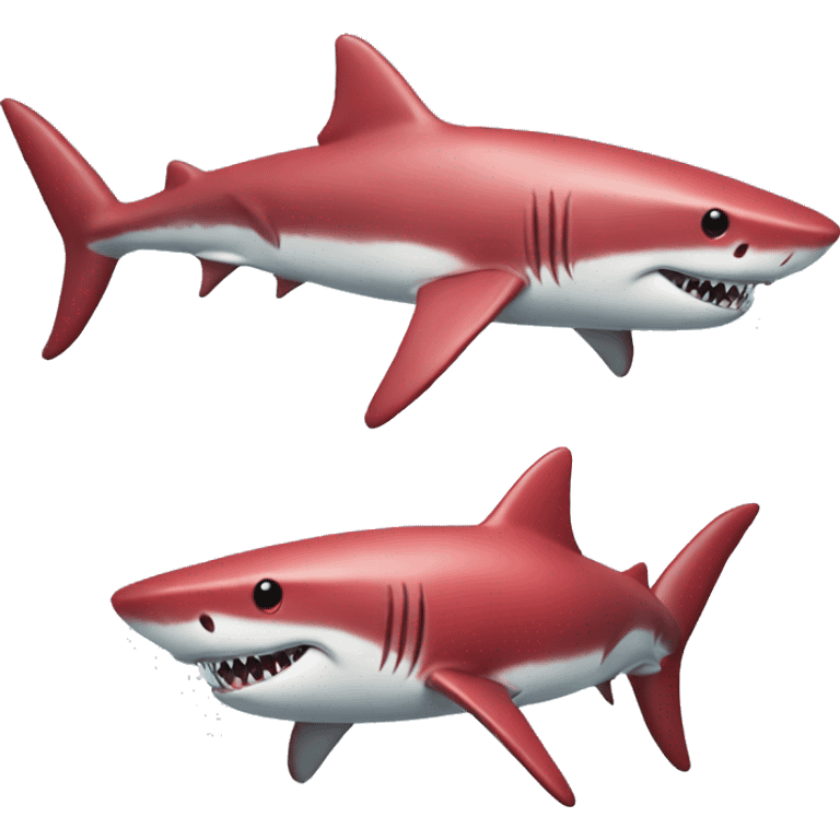 Santa Claus shark emoji