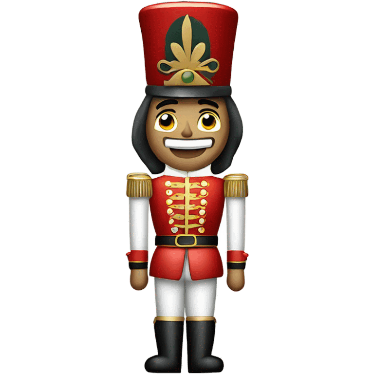 nutcracker, male with torso and teeth emoji