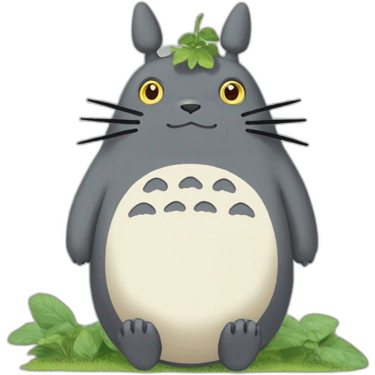 Totoro Énervé emoji