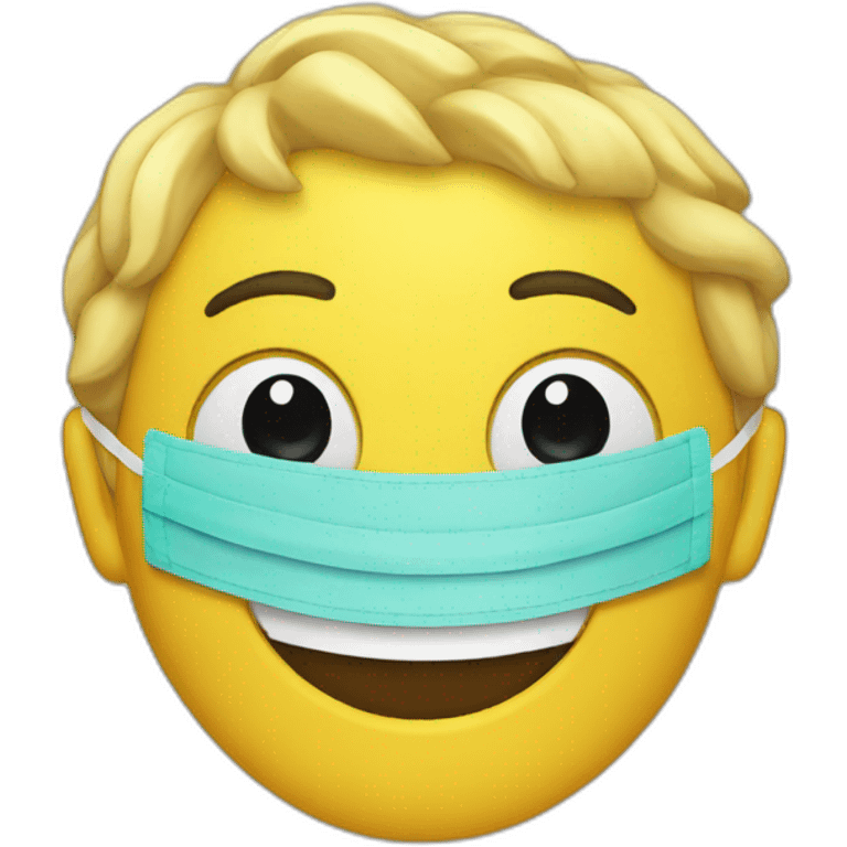 Smile mask  emoji