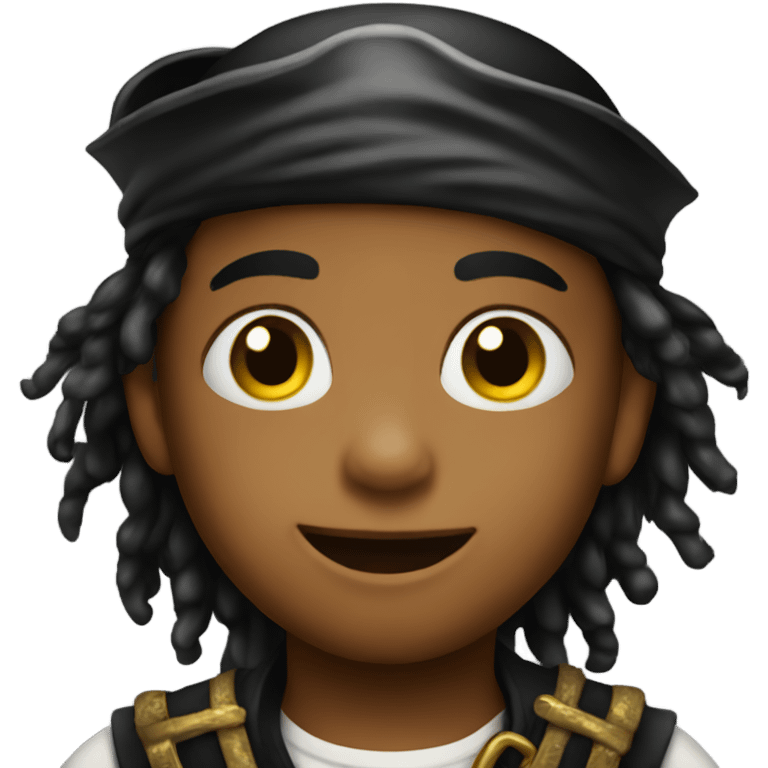 pirate kid emoji