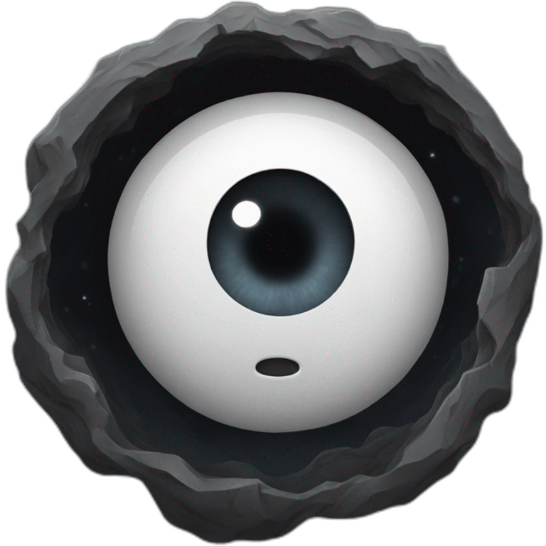 black hole maskot emoji