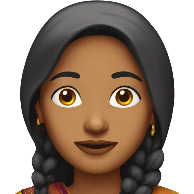 Indian woman  emoji