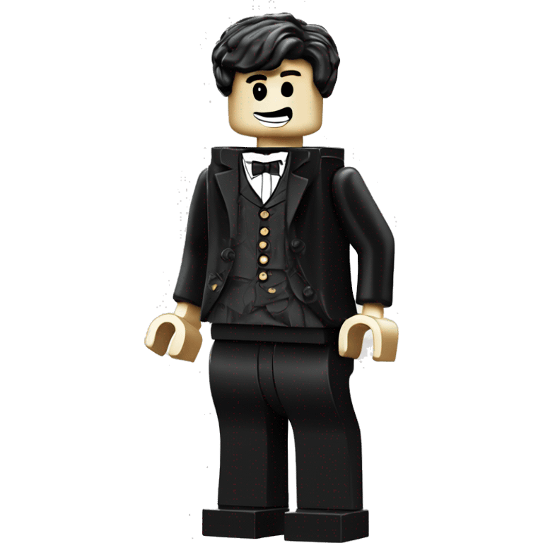 Charles Chaplin lego full body emoji