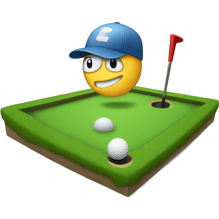 minigolf emoji