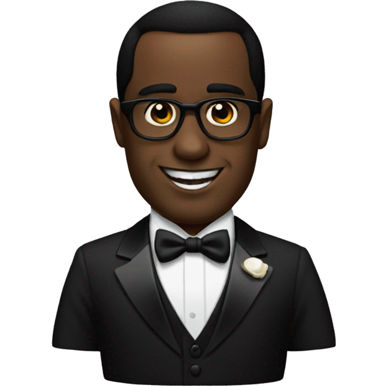 P Diddy Wearing A Tuxedo  emoji