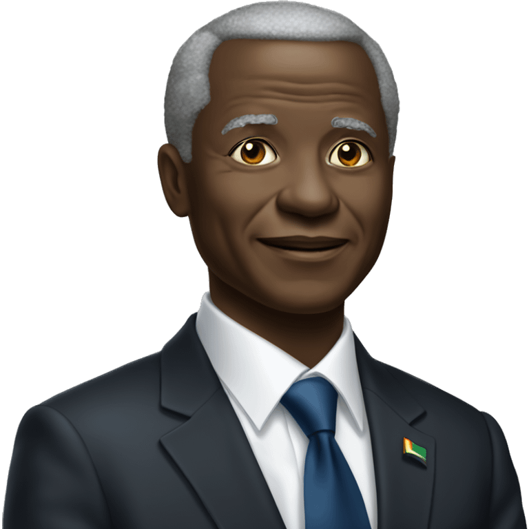 L président du Bénin  emoji