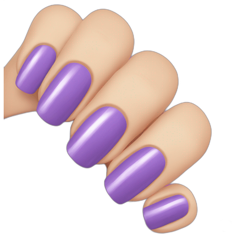 Main vernis emoji