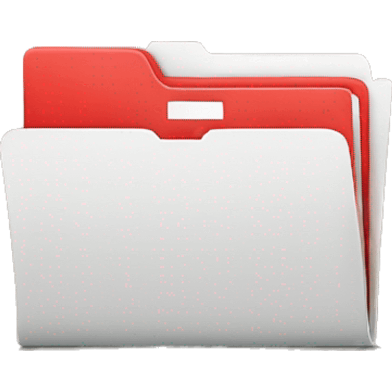 folder with red plus sign emoji