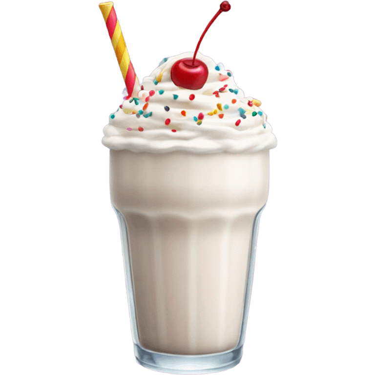 Milkshake emoji