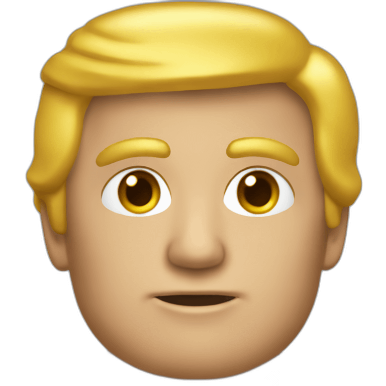 trump-baño-de-oro emoji