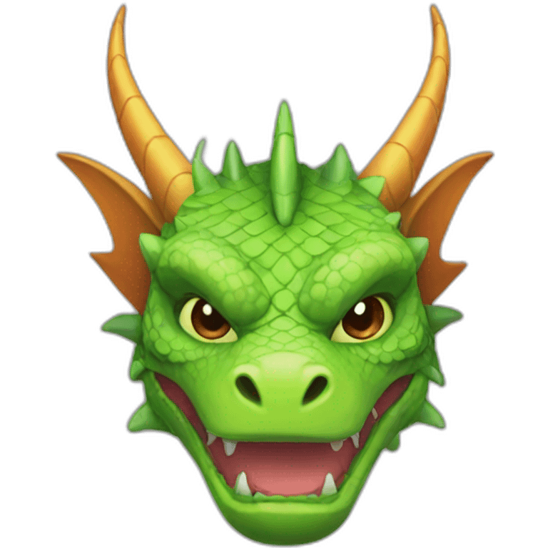 Un Dragon-masqué emoji