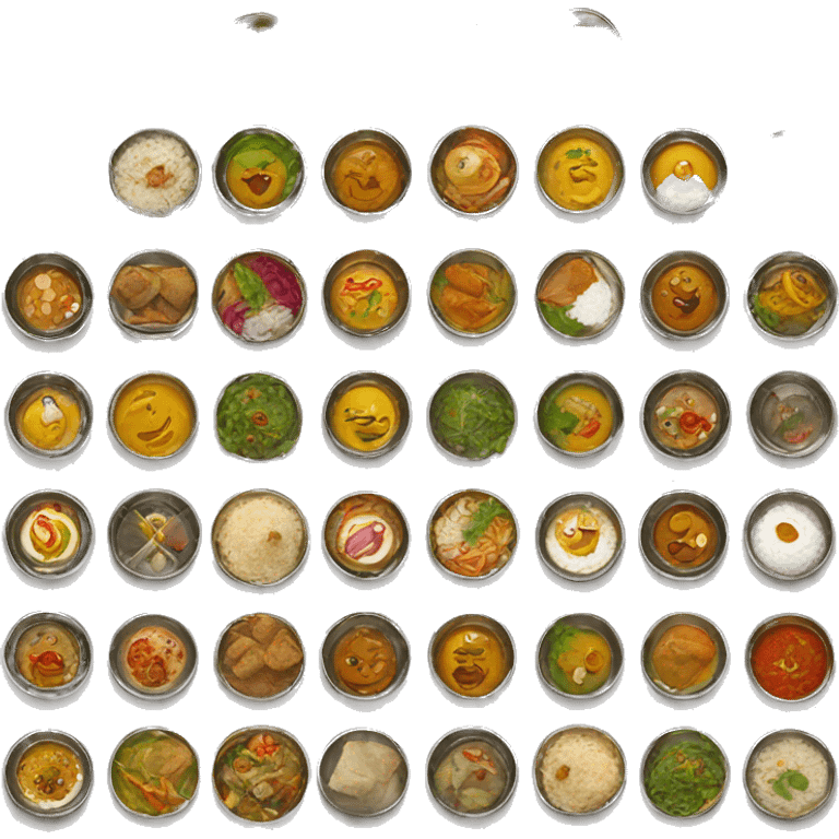 Indian thali emoji